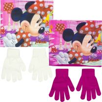 Šal Minnie Disney + rokavice