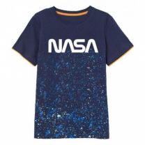 Fantovska  bombažna majica NASA - kratek rokav