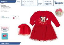 Božična oblekica Minnie Disney trakec GRATIS